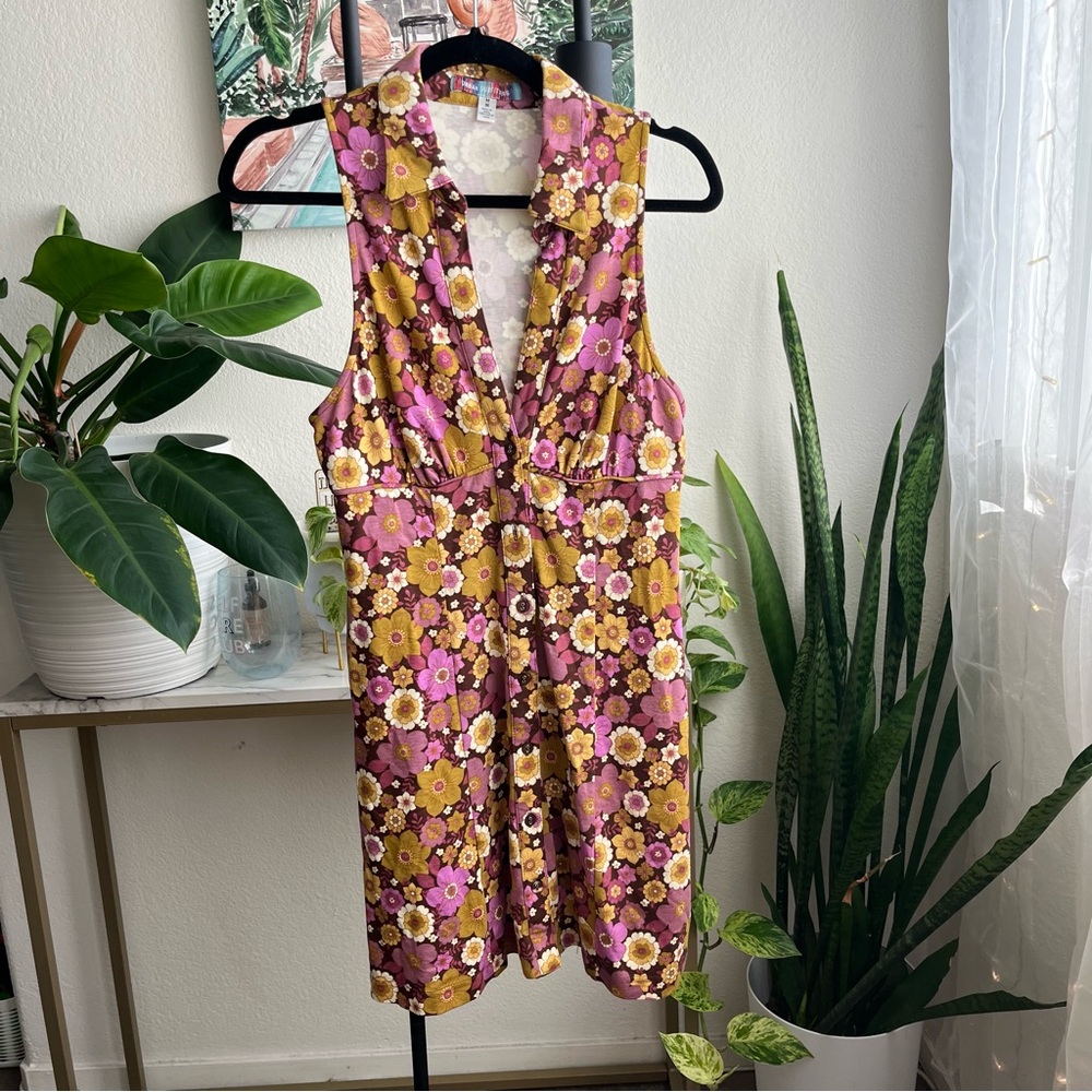 Urban outfitters Floral Sleeveless Dress